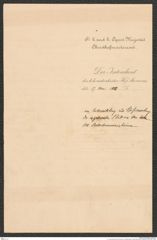 k.k. naturhistorisches Hofmuseum, Intendanzakten 1885-1896 (Hauer), Aktenzahl Z.300/1888, Seite 6